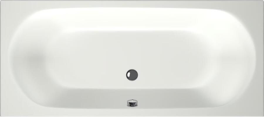 Xenz Ligbad Cuba | Inbouw | 180x80 cm | Incl.Badafvoer | Met overloop | Acryl | Mat wit - Foto 3