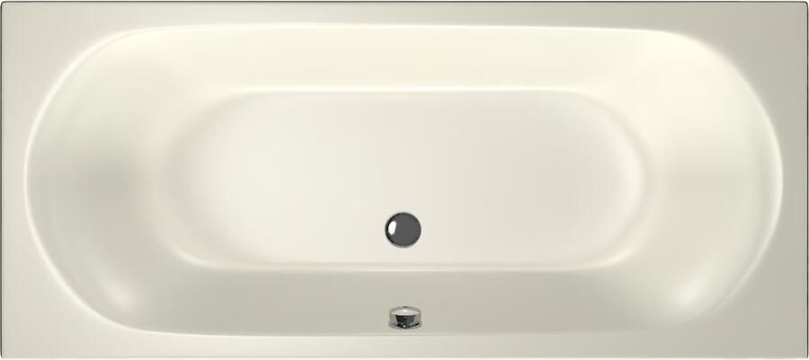 Xenz Ligbad Cuba | Inbouw | 180x80 cm | Incl.Badafvoer | Met overloop | Acryl | Pergamon glans - Foto 3