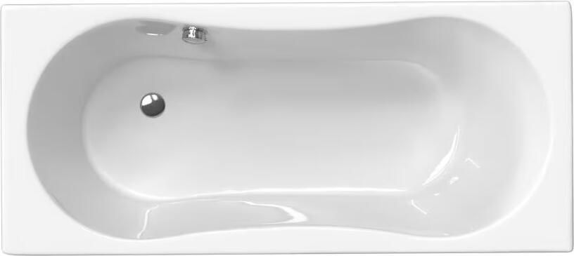 Xenz Ligbad Inbouw Dominica Rechthoek 1-2 Persoons Duobad 75x170x44cm Acryl Wit Hoogglans met Poten - Foto 5