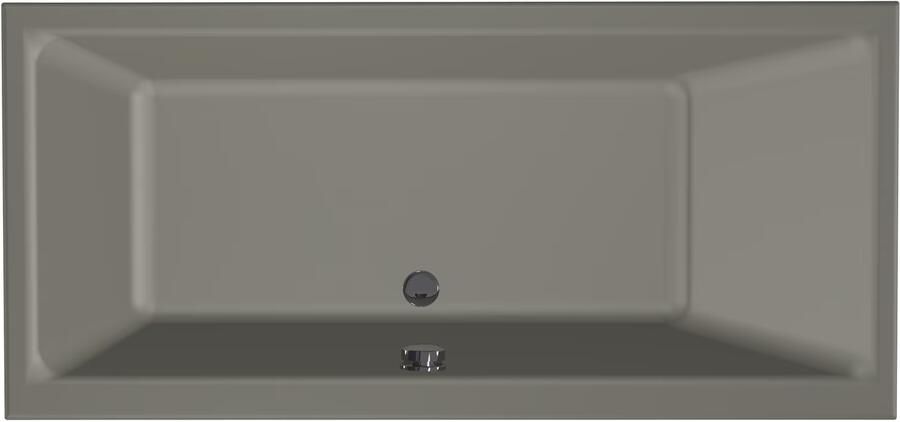 Xenz Ligbad Kristal | Inbouw | 160x75 cm | Incl.Badafvoer | Met overloop | Acryl | Cement mat - Foto 4