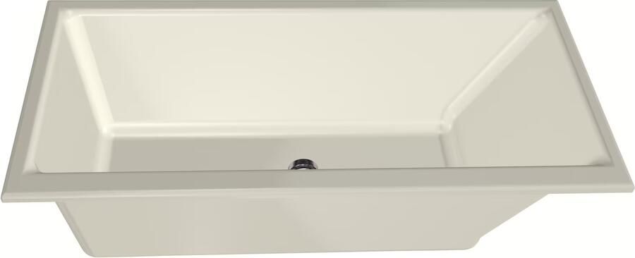 Xenz Ligbad Kristal | Inbouw | 160x75 cm | Incl.Badafvoer | Met overloop | Acryl | Pergamon glans - Foto 2