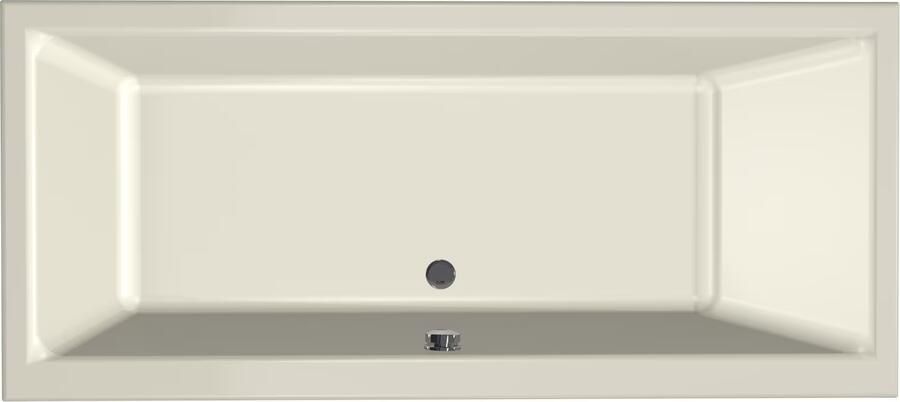 Xenz Ligbad Kristal | Inbouw | 170x75 cm | Incl.Badafvoer | Met overloop | Acryl | Pergamon glans - Foto 3