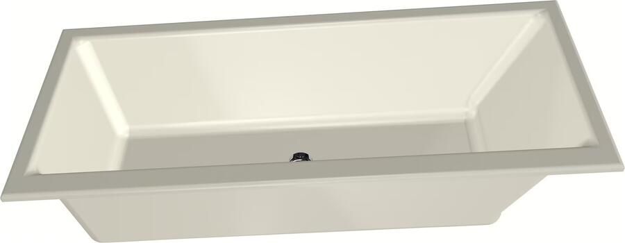 Xenz Ligbad Kristal | Inbouw | 180x80 cm | Incl.Badafvoer | Met overloop | Acryl | Pergamon glans - Foto 2