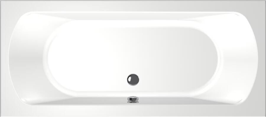 Xenz Ligbad Lagoon | Inbouw | 170x75 cm | Incl.Badafvoer | Met overloop | Acryl | Glans wit - Foto 4