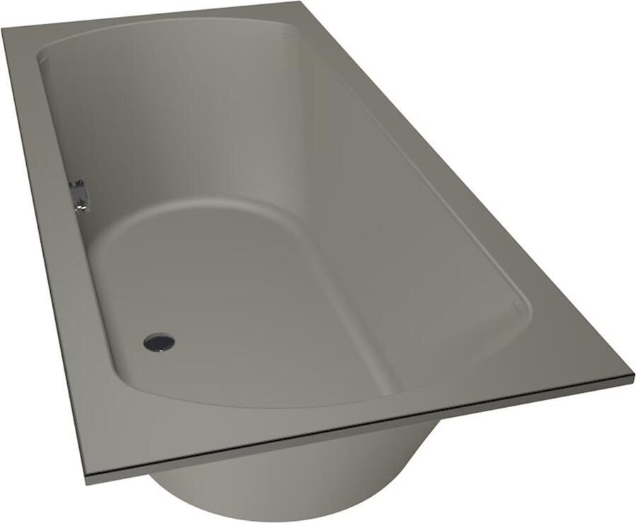 Xenz Ligbad Inbouw Lagoon Rechthoek 1-2 Persoons Duobad 90x190x50cm Acryl Cement Mat met Poten - Foto 2