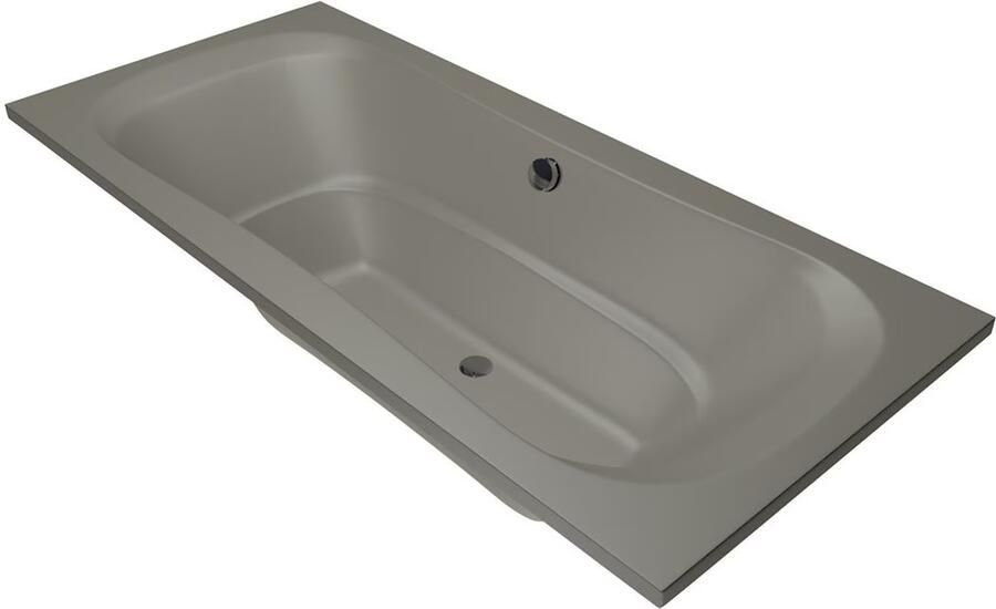 Xenz Ligbad Inbouw Nassau Rechthoek 1-2 Persoons Duobad 90x200x49cm Acryl Cement Mat met Poten - Foto 2