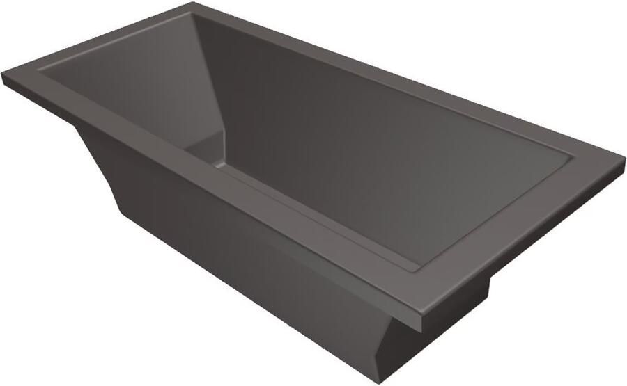 Xenz Ligbad Inbouw Society Rechthoek 1-2 Persoons Duobad 120x190x50cm Acryl Bahama Beige Hoogglans met Poten - Foto 8