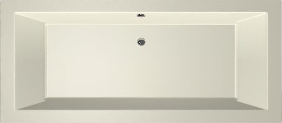 Xenz Ligbad Inbouw Society Rechthoek 1-2 Persoons Duobad 120x190x50cm Acryl Bahama Beige Hoogglans met Poten - Foto 11