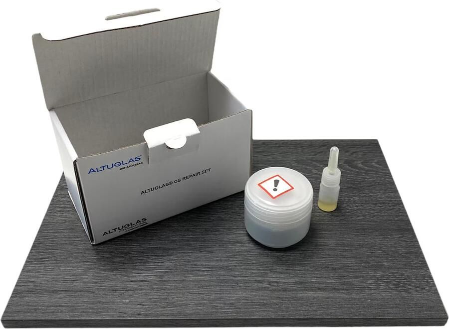 Xenz reparatie opvulset vloeibaar acryl wit