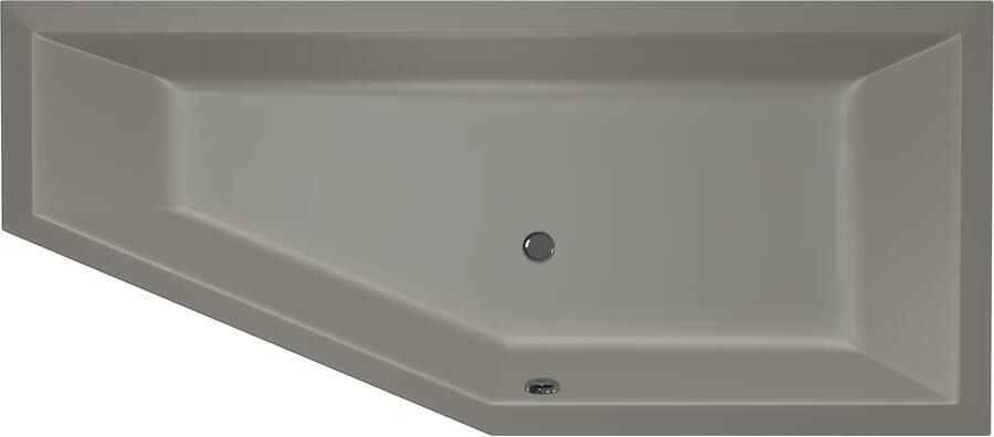 Xenz Society 160 ligbad 160x90cm met overloop zonder afvoer Hoekopstelling rechts Acryl Edelweiss mat 6882-03 - Foto 9
