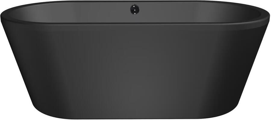 Xenz Vrijstaand bad Noa | 170x80 cm | Incl.Badafvoer-Wit mat | Sleuf overloop | Acryl | Ovaal | Wit mat - Foto 2