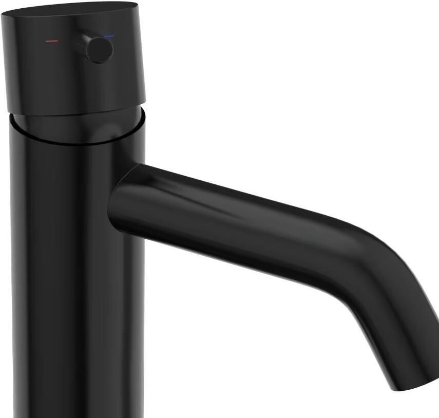 Xenz Wastafelkraan Duero | Opbouw | Mengkraan | Standaard model | Ebony (zwart mat)