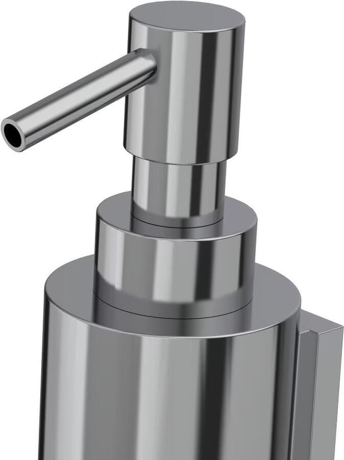 Xenz Zeepdispenser Duero | Wandmontage | Messing | Rond | Chroom