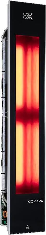 Xiomara Feel Good Shower IR-L infrarood inbouw 110x20.7 cm zwart - Foto 2