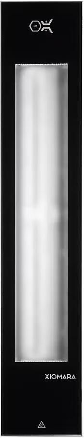 Xiomara Feel Good Shower IR-L infrarood inbouw 110x20.7 cm zwart - Foto 1