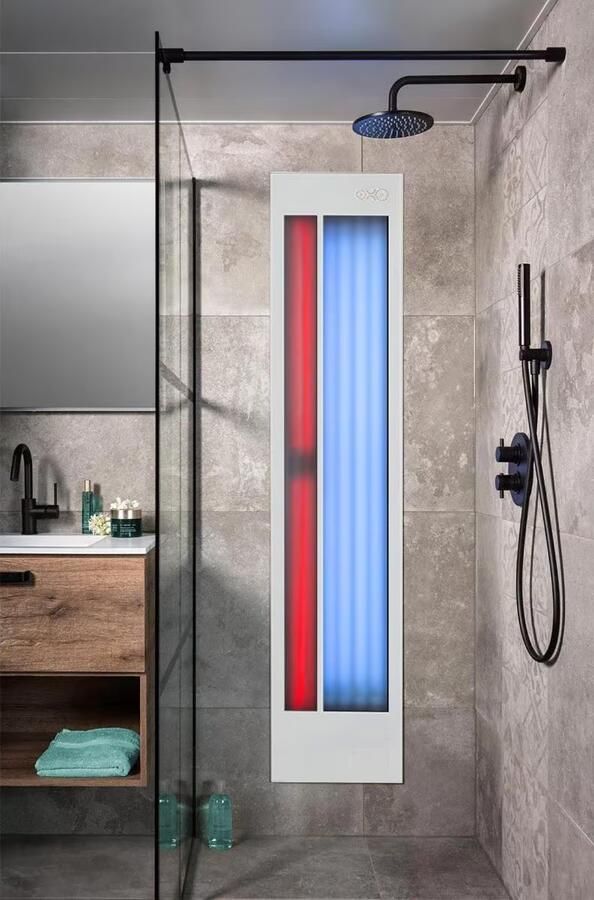 Xenz Feel Good Shower Infrarood Ultraviolet Inbouw 180 cm Wit - Foto 3