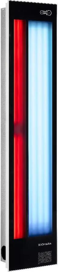 Xenz Feel Good Shower Infrarood Ultraviolet Inbouw 180 cm Zwart - Foto 3