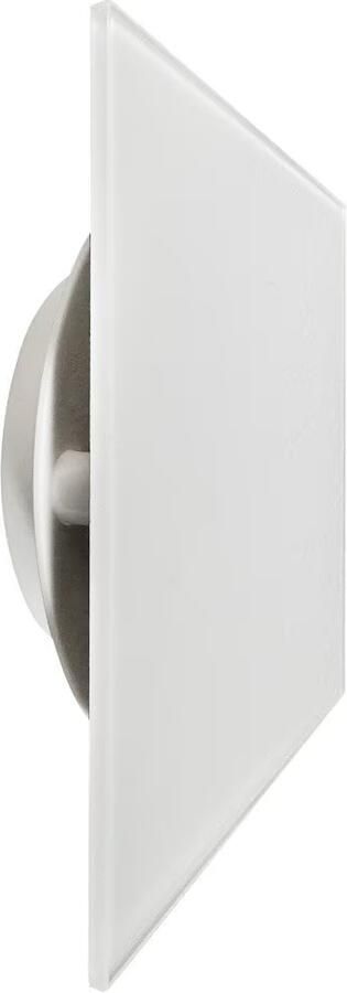 Xiomara Feel Good ventilatierooster glas 2 stuks vierkant 15x15 cm grijs - Foto 2