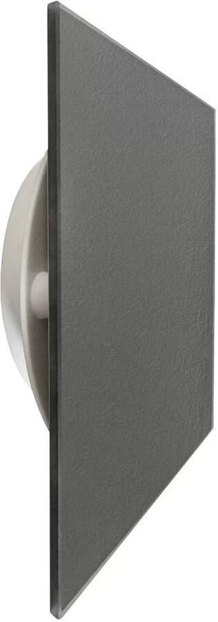 Xiomara Feel Good ventilatierooster glas 2 stuks vierkant 15x15 cm zwart - Foto 2