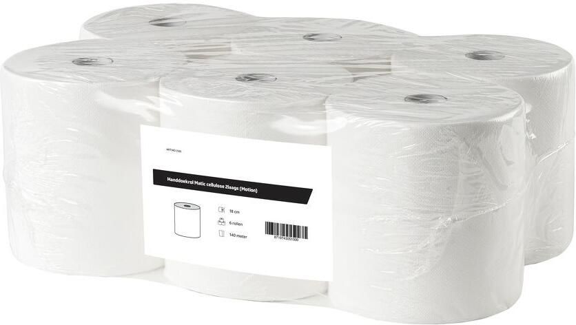 All Care Handdoekrol Motion cellulose 2 laags 6 rollen