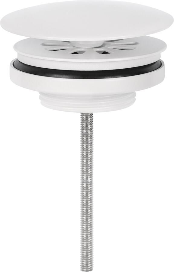 Differnz always open afvoerplug voor fontein gun metal