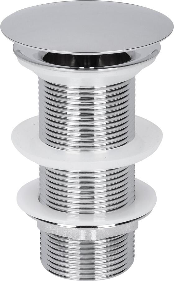 Differnz Mix & Match Always Open Afvoerplug L Chroom 30.415.70