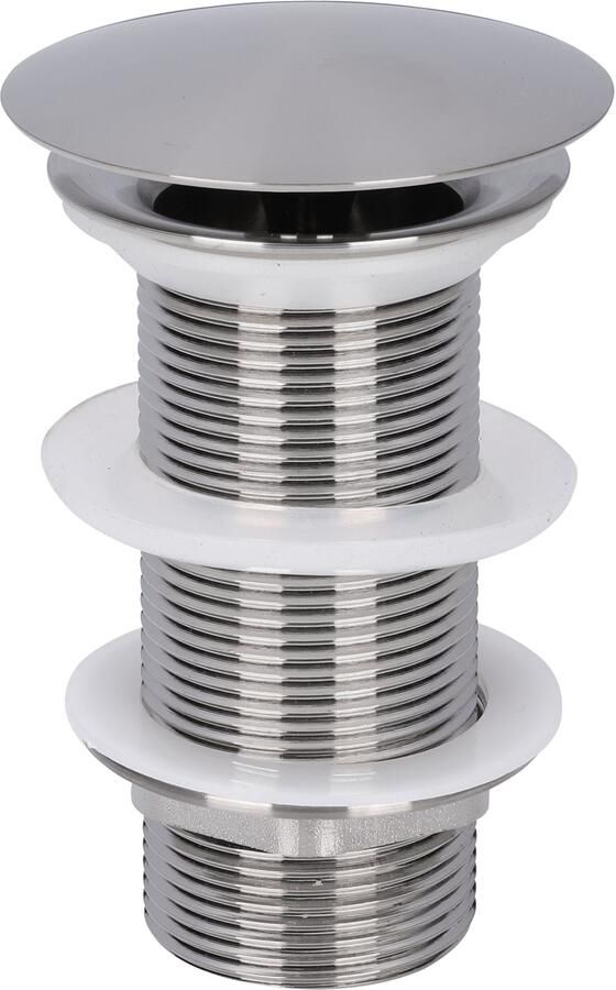 Differnz Mix & Match Always Open Afvoerplug L Mat Chroom 30.415.71