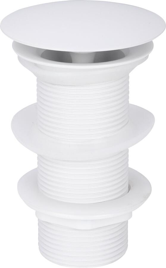 Differnz Mix & Match Always Open Afvoerplug L Wit 30.415.76
