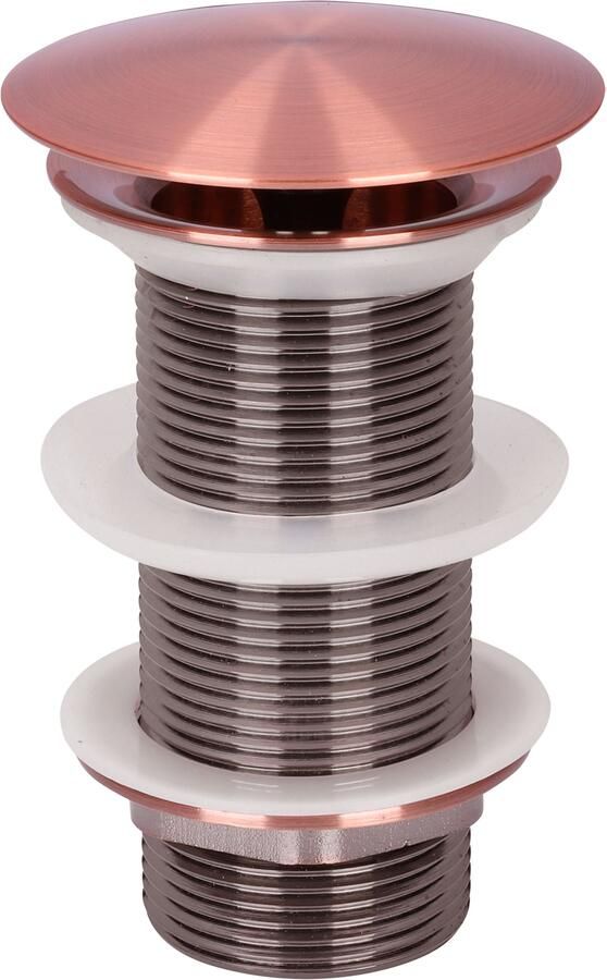 Differnz Mix & Match Always Open Afvoerplug L Rood Koper 30.415.73