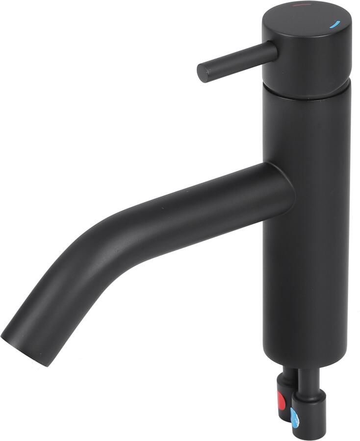 Differnz Mix & Match Koud Warm Kraan Gebogen Chroom 30.415.92