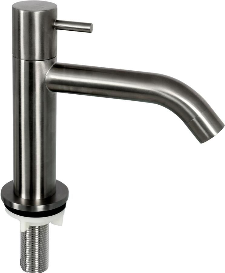 Differnz Mix Koudwaterkraan Gebogen Gunmetal 30.416.20