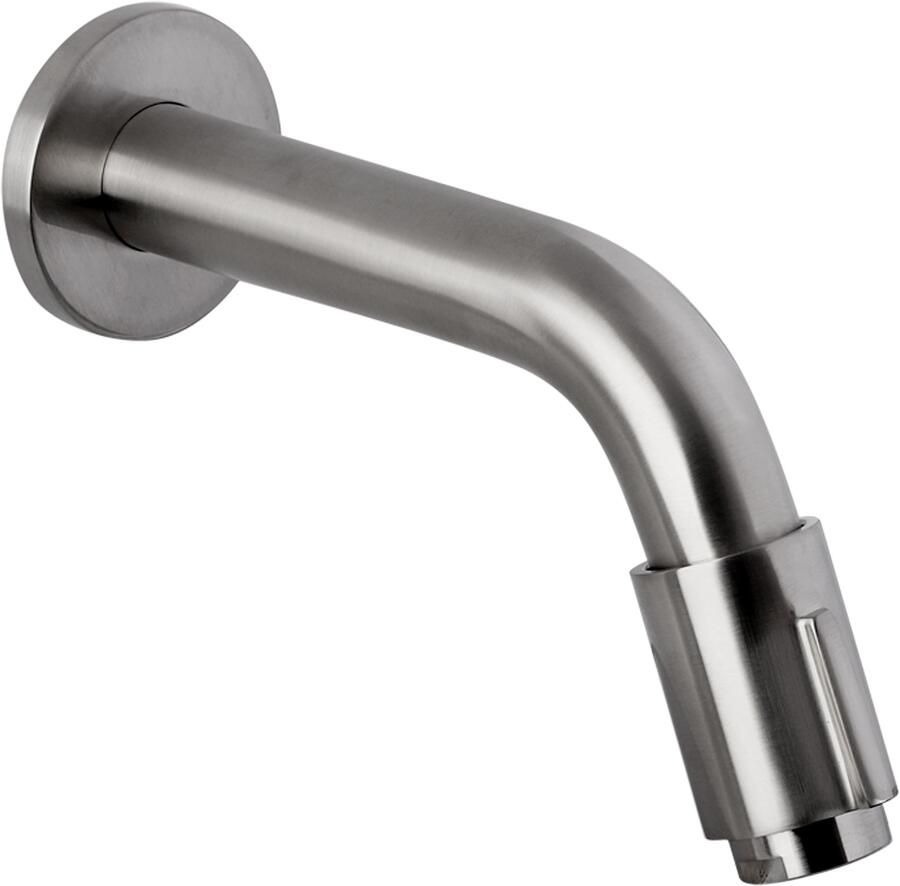 Differnz Koudwater Muurkraan 11Cm Gunmetal 30.416.05