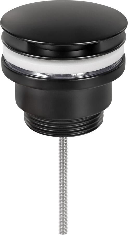 Differnz pop up afvoerplug design voor fontein mat zwart - Foto 2