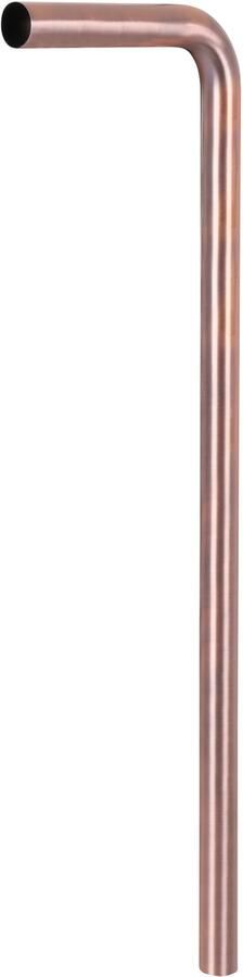 Differnz vloerbuis 75x22x3.2cm koper mat 30.413.01