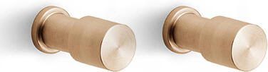Formani PIET BOON PB20 set van 2 haken 20mm PVD licht brons