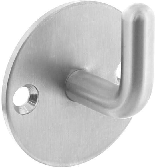 Intersteel Aqua Intersteel jashaak op ronde achterplaat ø45mm RVS