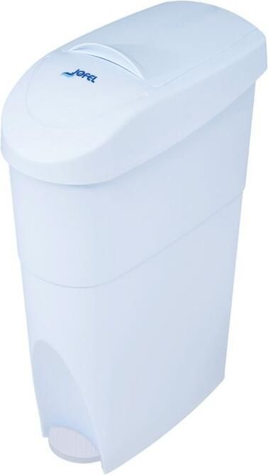 Jofel Feminine dames hygiëne afvalbak met pedaal 15l kunststof wit