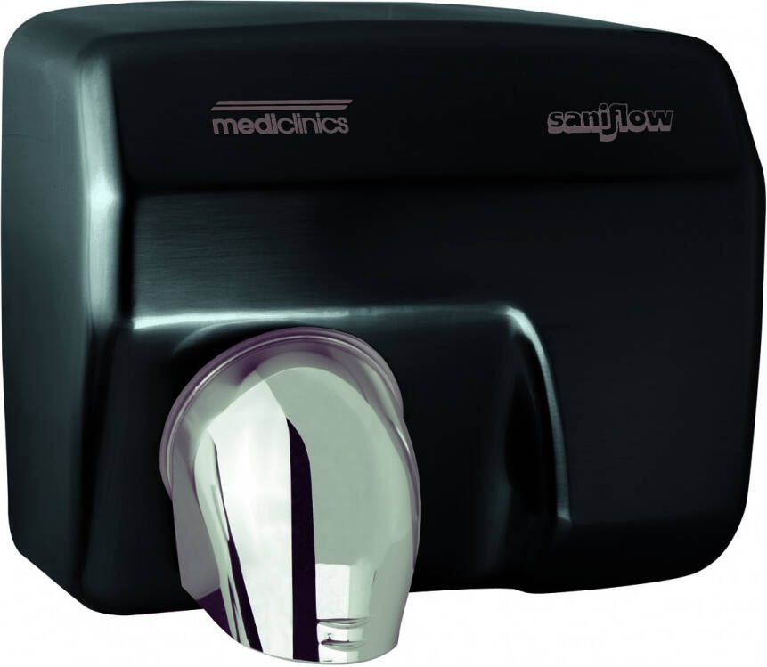 Mediclinics Saniflow handdroger automatisch E05A zwart