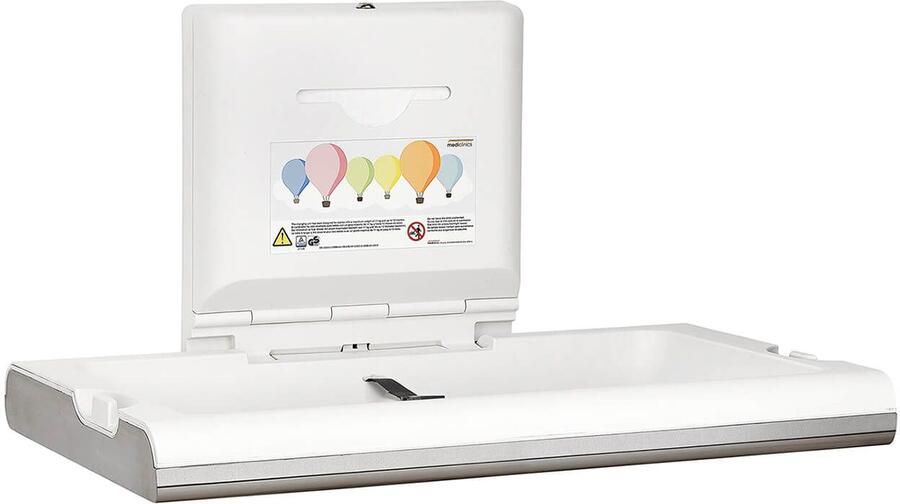 Mediclinics babyverschoontafel horizontaal CP0016HCS RVS