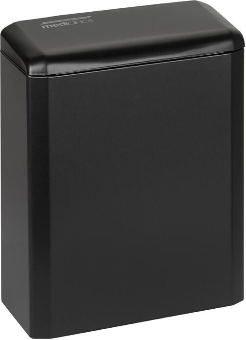 Mediclinics hygienebak 6l. PP0006B zwart