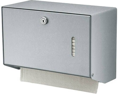 Mediqo-line handdoekdispenser klein MQHSA aluminium
