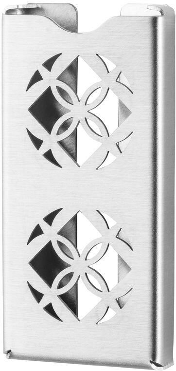 Mediqo-line SmartNose houder voor luchtverfrisser bloemendesign RVS