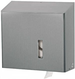 SanTRAL 4-rols toiletrolhouder (standaard) RVS