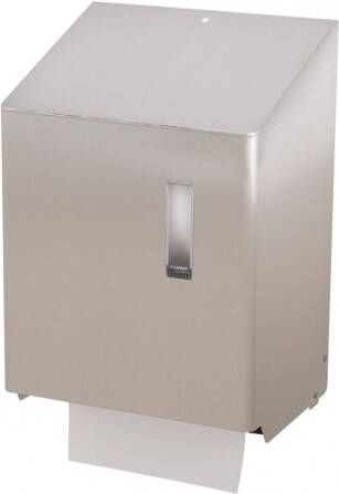 SanTRAL automatische handdoekroldispenser groot RVS