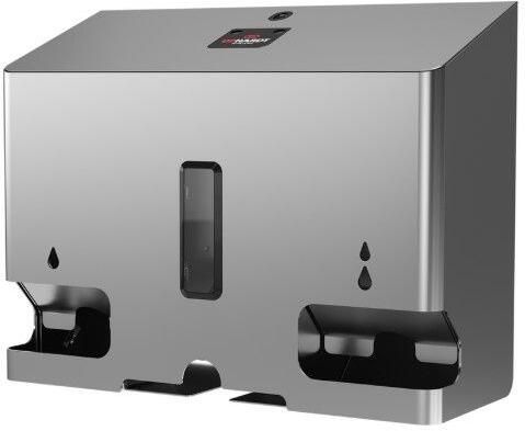 SanTRAL dispenser voor tampons en maandverband RVS