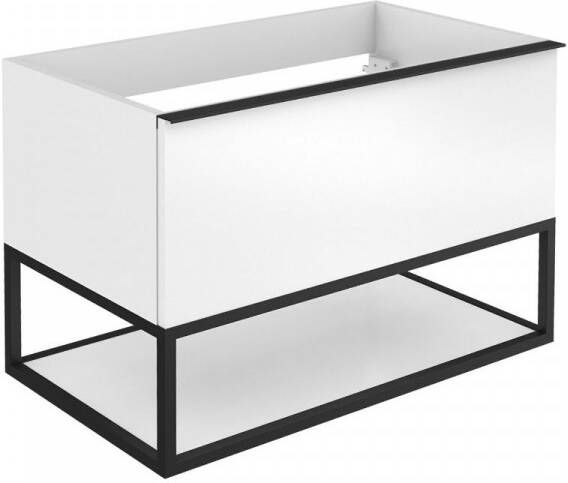 Allibert Wastafelonderbouw Hangend Fabrika 80 cm Wit Glanzend