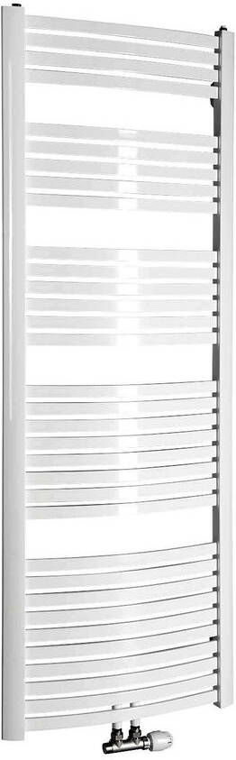 Aqualine Sting handdoek badkamer radiator 55x174cm wit 839Watt
