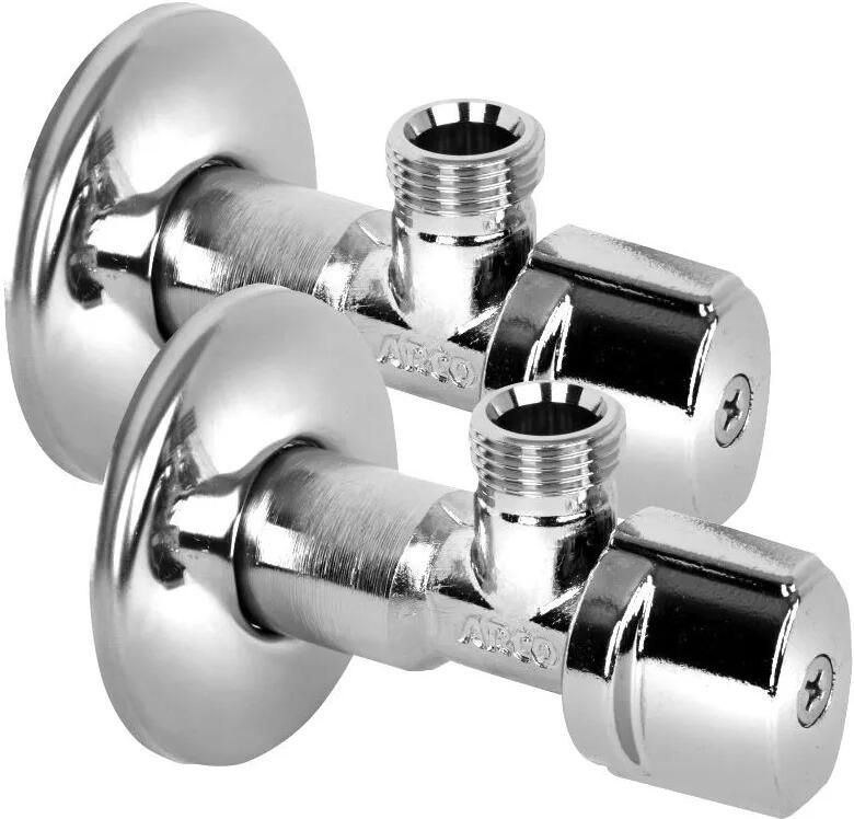 Sapho Angle hoekstopkraan A-80 1 2x3 8 anti kalk chroom