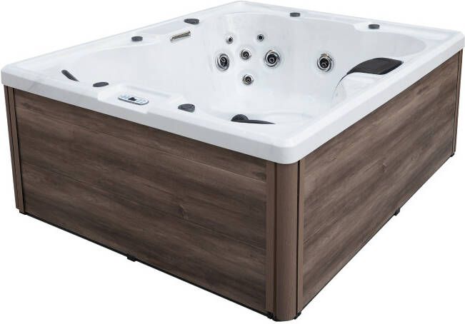 Badstuber Catania outdoor whirlpool 5-persoons wit