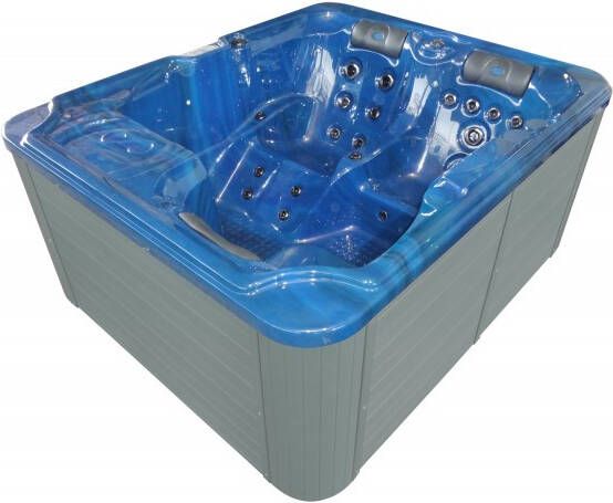 Badstuber Oasis outdoor whirlpool 3-persoons blauw